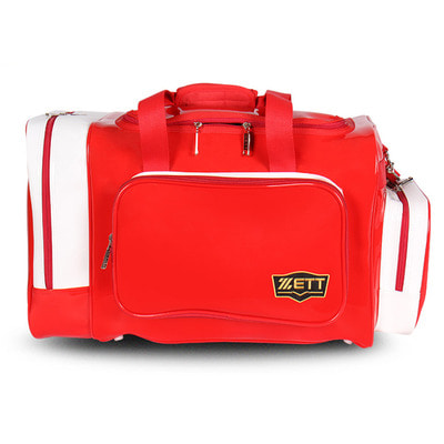 [무료자수] 제트 에나멜 숄더백 BAK-532 적색 / 야구가방 사이드백 장비가방 야구매니아